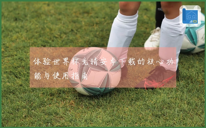 体验世界杯竞猜安卓下载的核心功能与使用指南