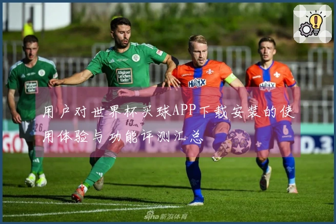 用户对世界杯买球APP下载安装的使用体验与功能评测汇总