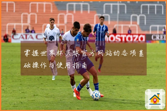 掌握世界杯买球官方网站的各项基础操作与使用指南